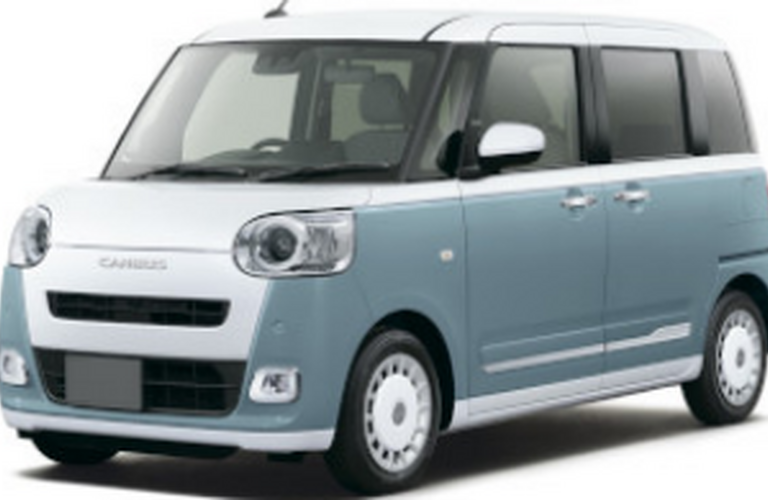ダイハツの新車ムーヴキャンパスにカーリースで乗れます。熱海にある山田自動車工業所です。