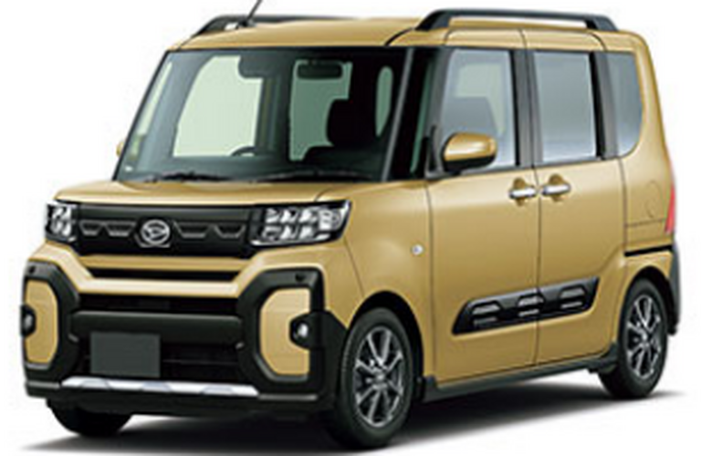 ダイハツの新車タントファンクロスにカーリースで乗れます。熱海にある山田自動車工業所です。