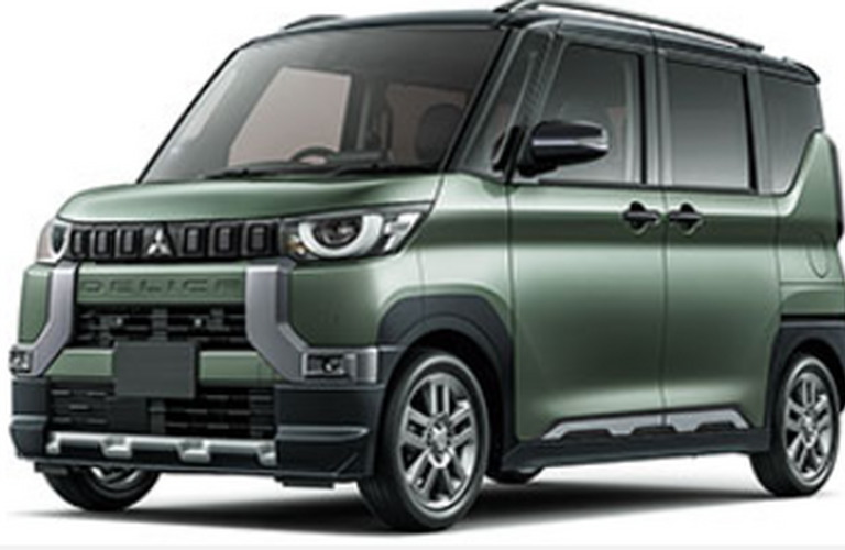 ミツビシのデリカミニに新車カーリースで乗れます。熱海にある山田自動車工業所です。