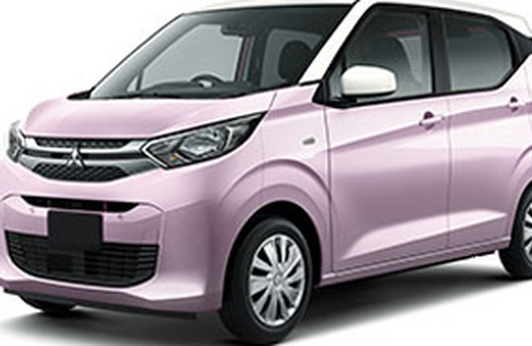 ミツビシの新車ekワゴンにカーリースで乗れます。熱海にある山田自動車工業所です。