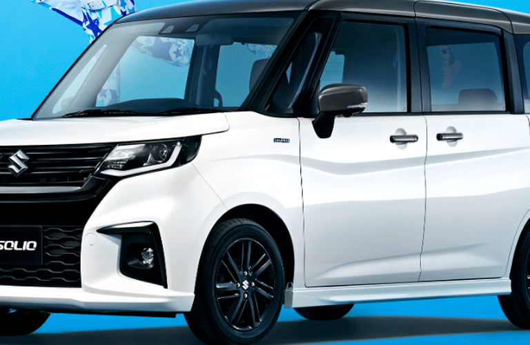 スズキの新車ソリオにカーリースで乗れます。熱海にある山田自動車工業所です。